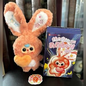 Baby Three Lily Rabbit Town V3 - Pippi - Peach Bunny With Moveable Eyes